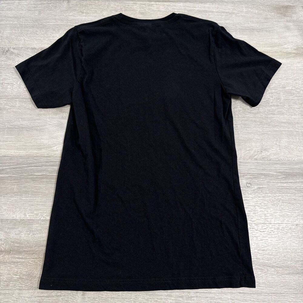 Night Flight Shirt Retro Logo Black Short Sleeve Tee Men’s Medium - Picture 7 of 7